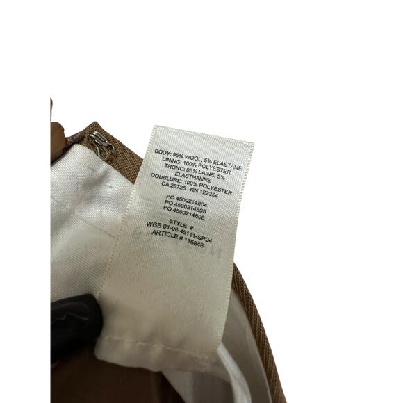 Babaton overlap saville wool blend pant size‎ 8 - Picture 9 of 10